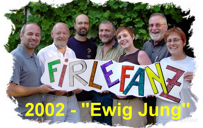 2002.jpg - Neues Mitglied, Karina Kaiblinger! Mit August Brueckler, Leo Schoergenhofer, Peter Hubmayer, Karl Heinreichsberger, Karina Kaiblinger, Lothar Jansky und Traude Seisenbacher 