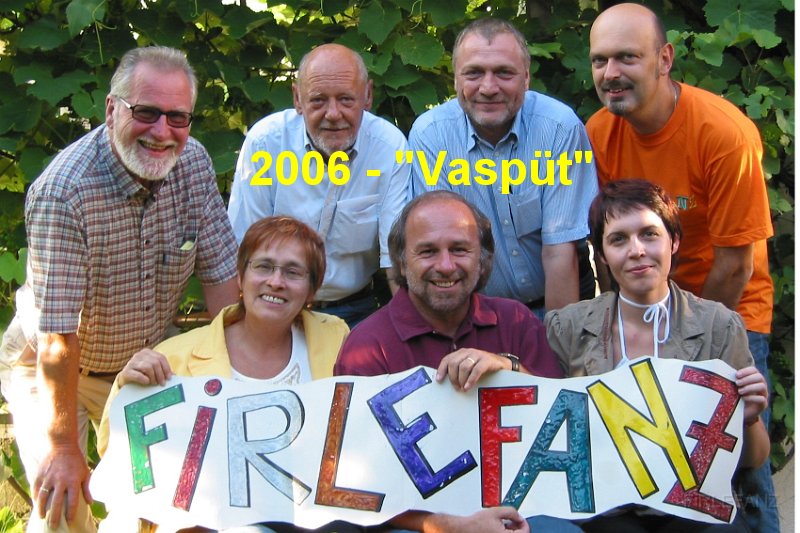 2006.jpg - vorne: Traude Seisenbacher, August Brueckler und Karina Kaiblinger; hinten Lothar Jansky Leo Schoergenhofer, Karl Heinreichsberger und Peter Hubmayer