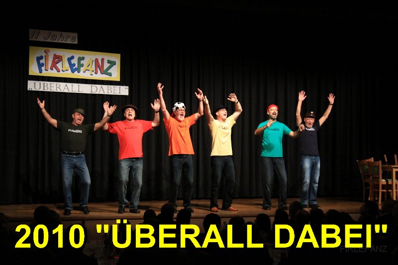 2010.jpg - 2010 "Ueberall dabei" mit Leo Schoergenhofer, Lothar Jansky, Karl Heinreichsberger, Peter Hubmayer, August Brueckler, Josef (Pepi) Pritz, Hans Zeilinger