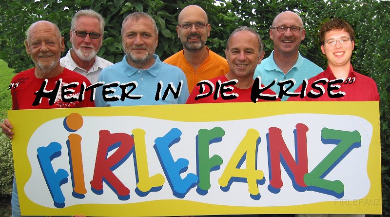 2011.JPG - 2011 "Heiter in die Krise" Neuer Musiker: Florian Neulinger!  Mit August Brueckler, Karl Heinreichsberger, Lothar Jansky, Josef (Pepi) Pritz, Peter Hubmayer und Leo Schoergenhofer